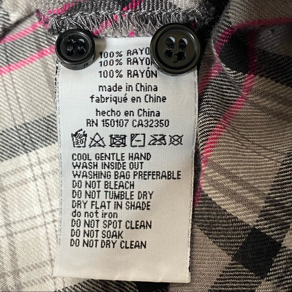 Rusty Flannel Button Down Shirt - Picture 6 of 11